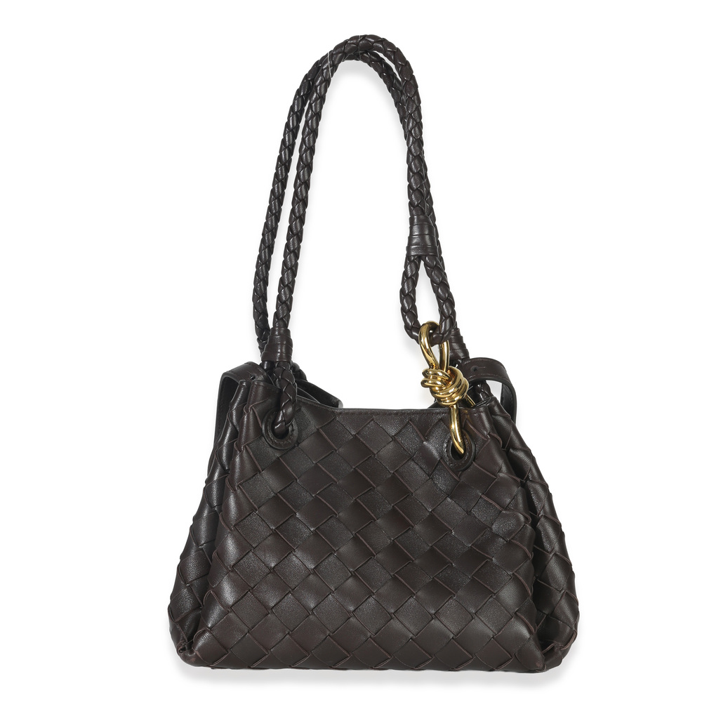 Bottega Veneta Fondant Nappa Intrecciato Small Parachute Bag